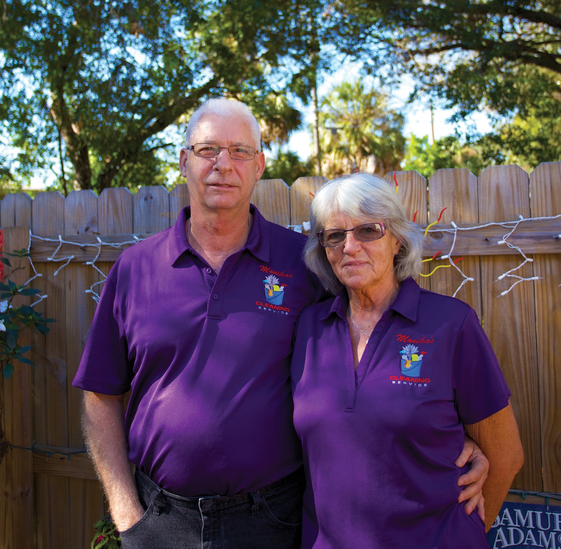 Bill and Monika Turner clean over thirty homes in Magnolia Heights, Old Northeast, Snell Isle, and Woodlawn