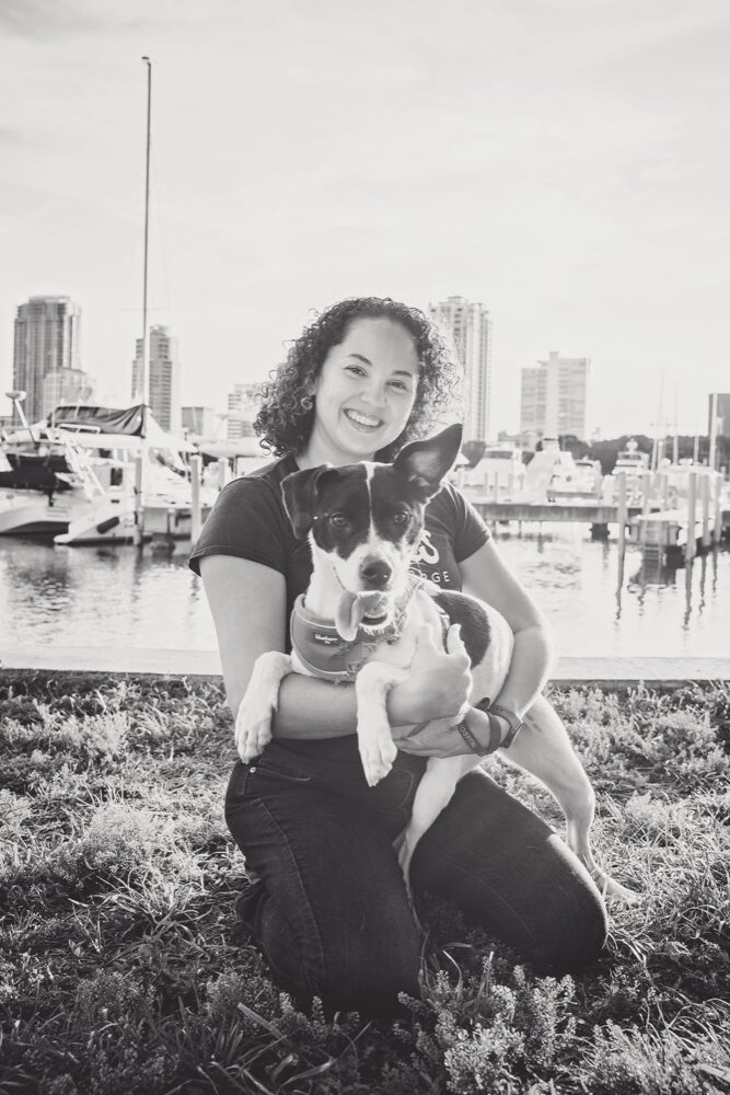 Jessica Montero, Founder of J Tails Pet Concierge. Photos by Kelly Nash Photography. 