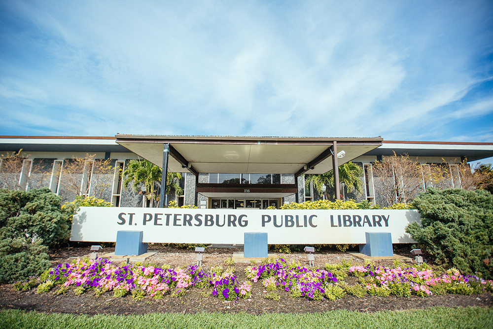 St. Petersburg Public Library. Photo by City of St. Petersburg.