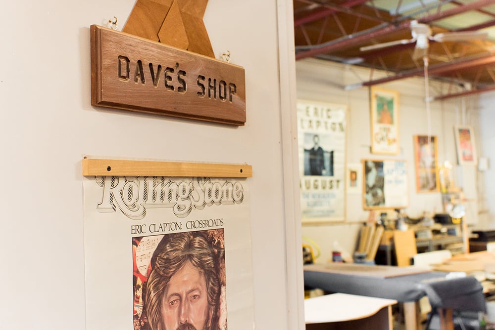 David Calvin Furniture Studio. Photo by Kristina Holman.