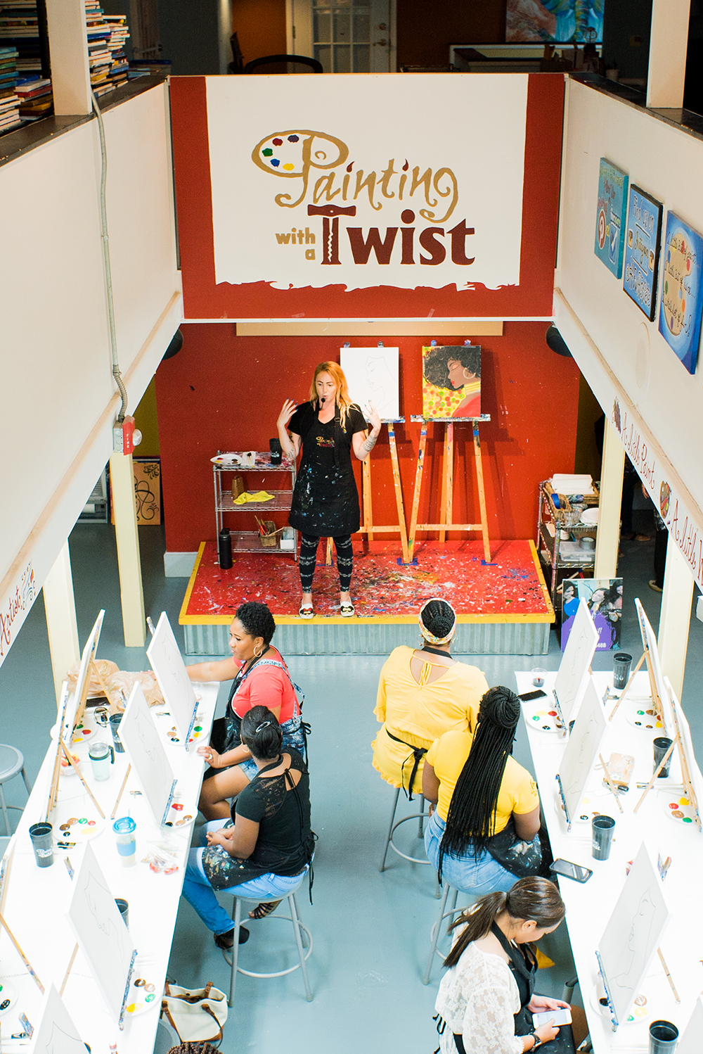 Painting With a Twist is located at 2527 Central Ave. Photo by Kristina Holman.