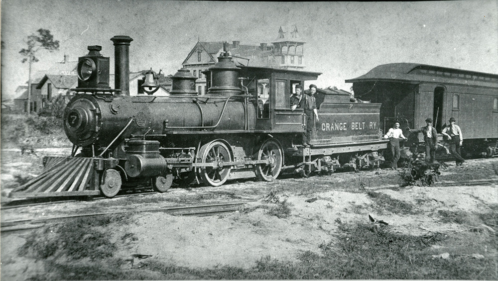 Orange Belt Railroad. Photo courtesy of the St. Petersburg Museum of History.