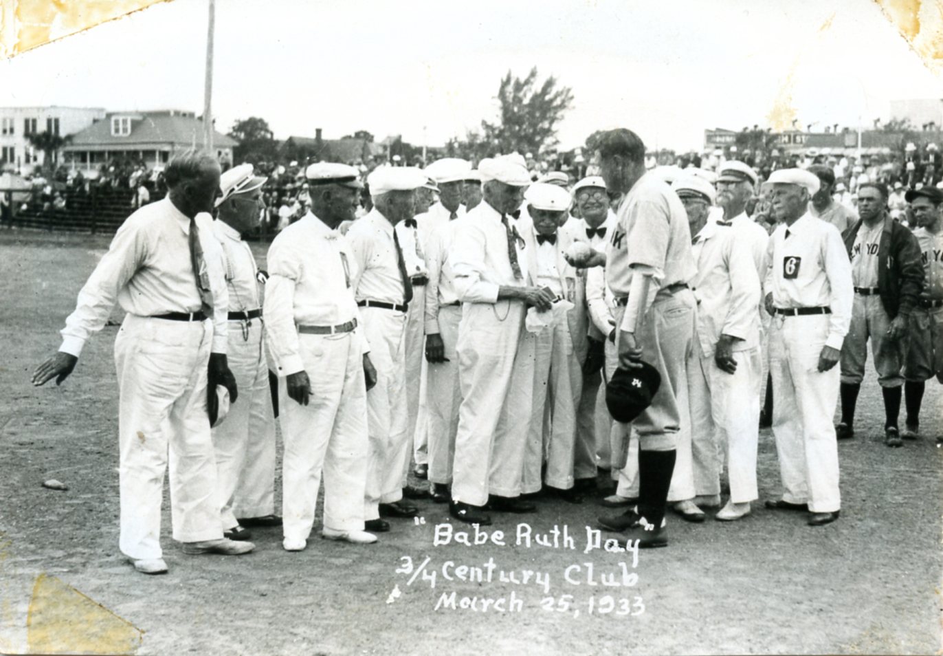 Babe Ruth Day. Photo courtesy of the St. Petersburg Museum of History.