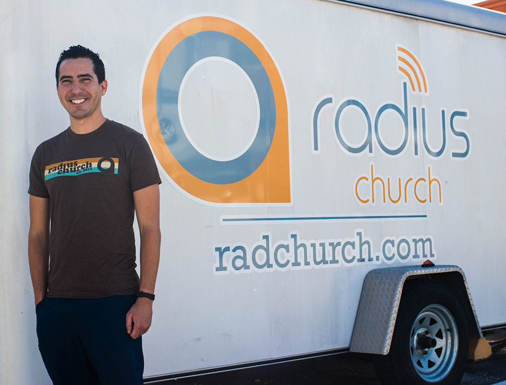 Radius Church is located at 165 13th St. N. in downtown St. Petersburg.