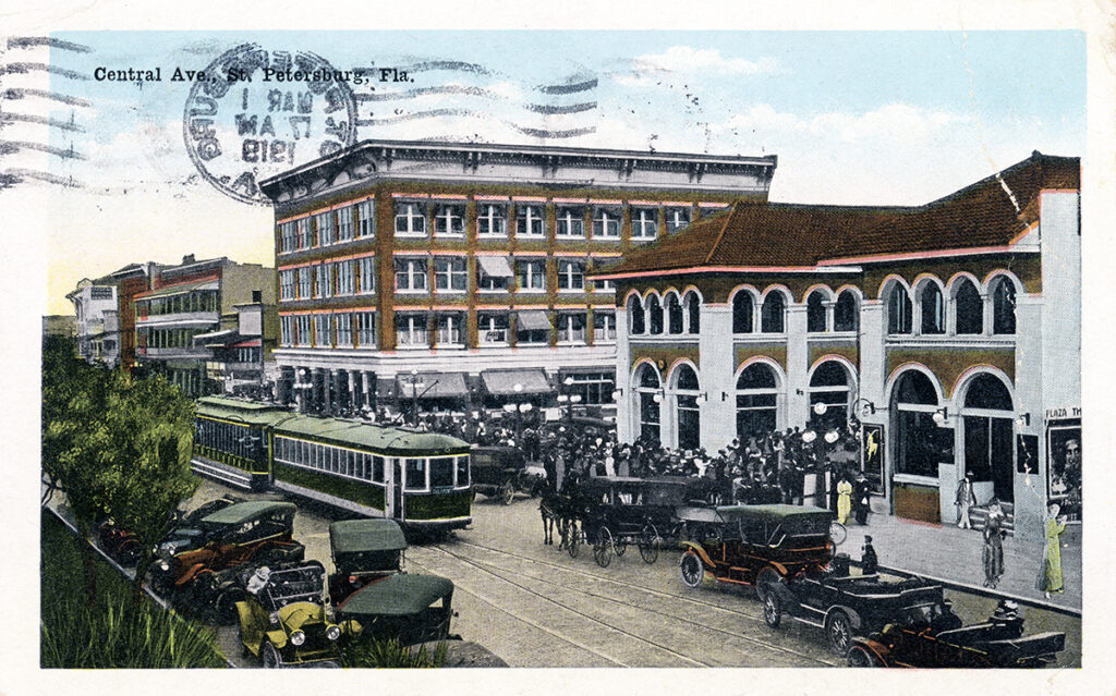 Central Avenue - Saint Petersburg, Florida. 1919 (circa). State Archives of Florida, Florida Memory.